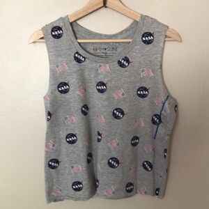 NEW Fifth Sun Flag NASA Tank Top